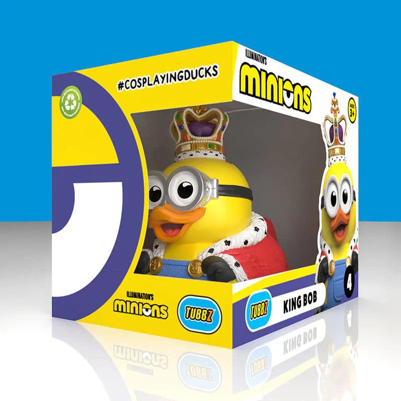 Minions Tubbz Figura PVC King Bob Boxed Edition 10 cm