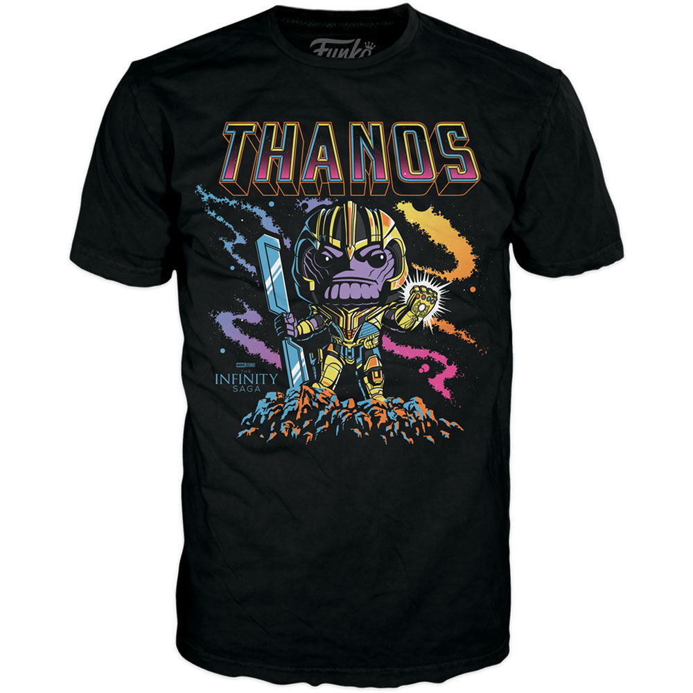 Set Figura POP & Tee Marvel Infinity Saga Thanos Exclusive