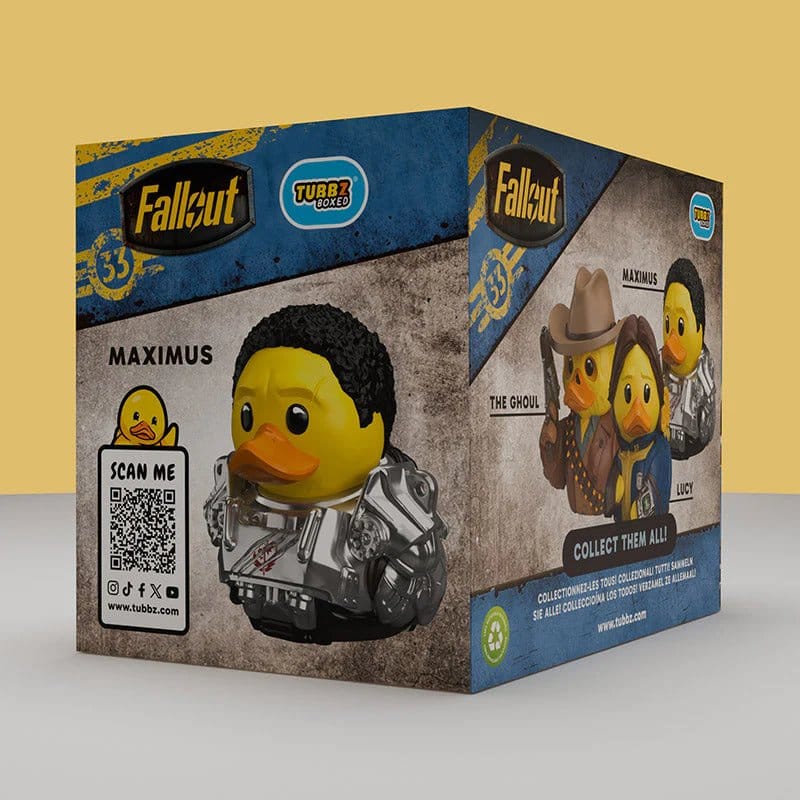 Fallout Tubbz Figura PVC Maximus Boxed Edition 10 cm