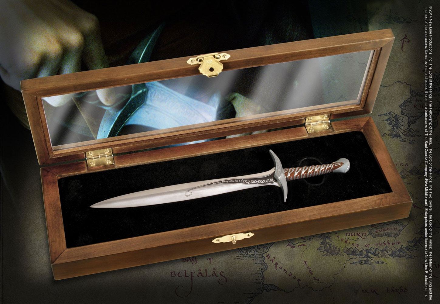 El Señor de los Anillos Abrecartas Espada de Harry Sting 19 cm Frikytopia