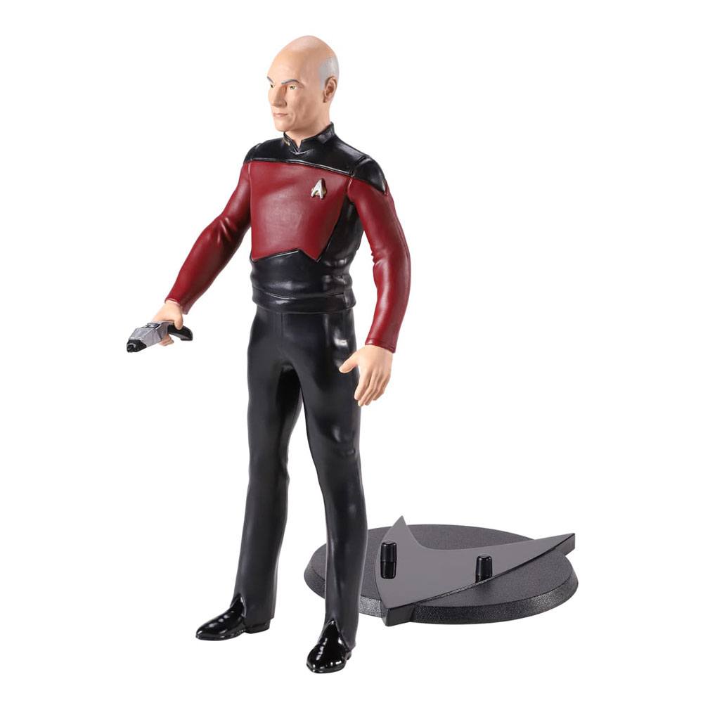 Star Trek: The Next Generation Figura Maleable Bendyfigs Capt. Picard 19 cm Frikytopia