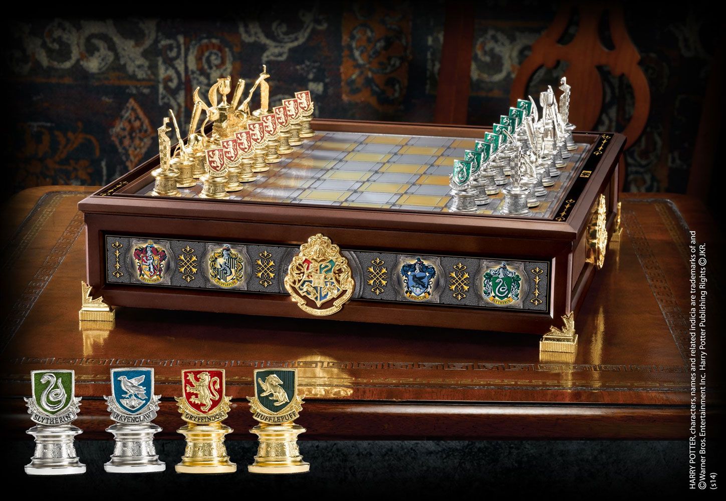 Harry Potter - Ajedrez Quidditch Casas Hogwarts Frikytopia