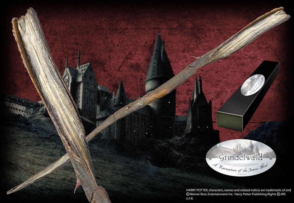 Harry Potter Varita Mágica Grindelwald (edición carácter) Frikytopia