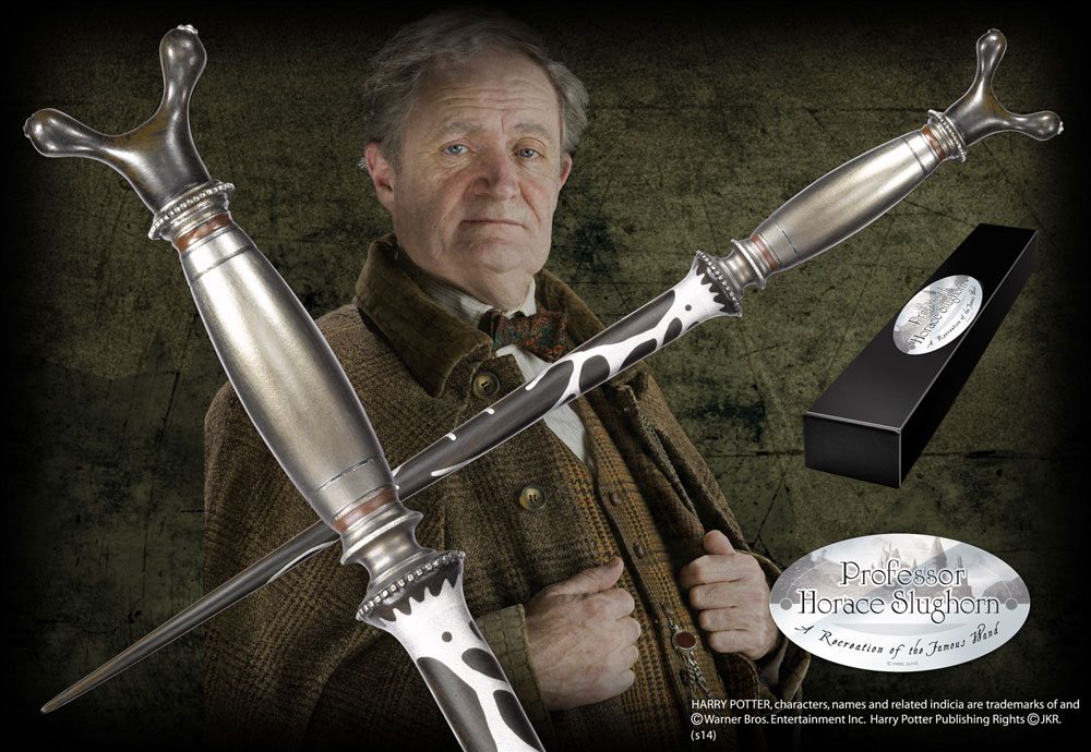 Harry Potter Varita Mágica Horace Slughorn (edición carácter) Frikytopia