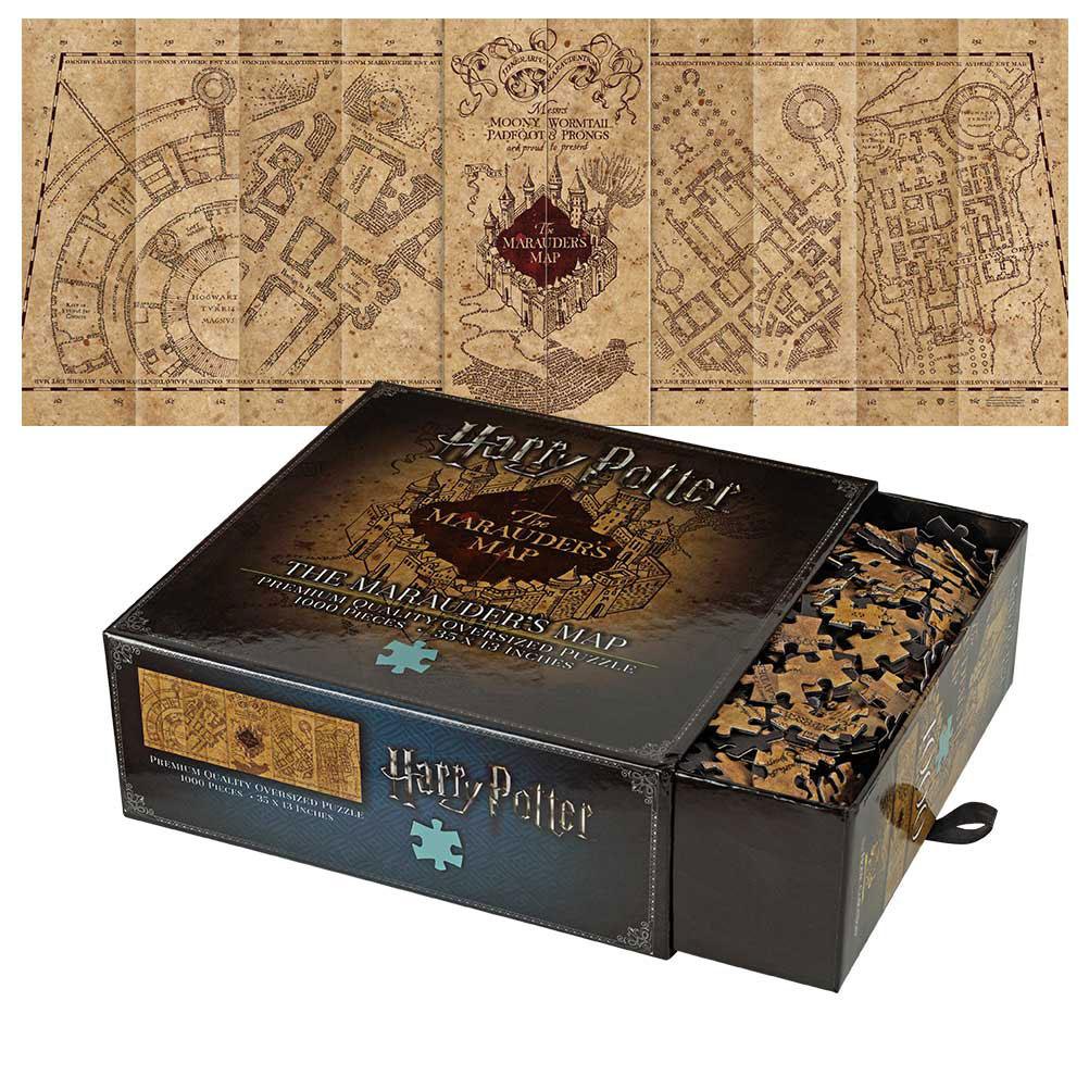 Harry Potter Puzzle The Marauder's Map Cover Frikytopia