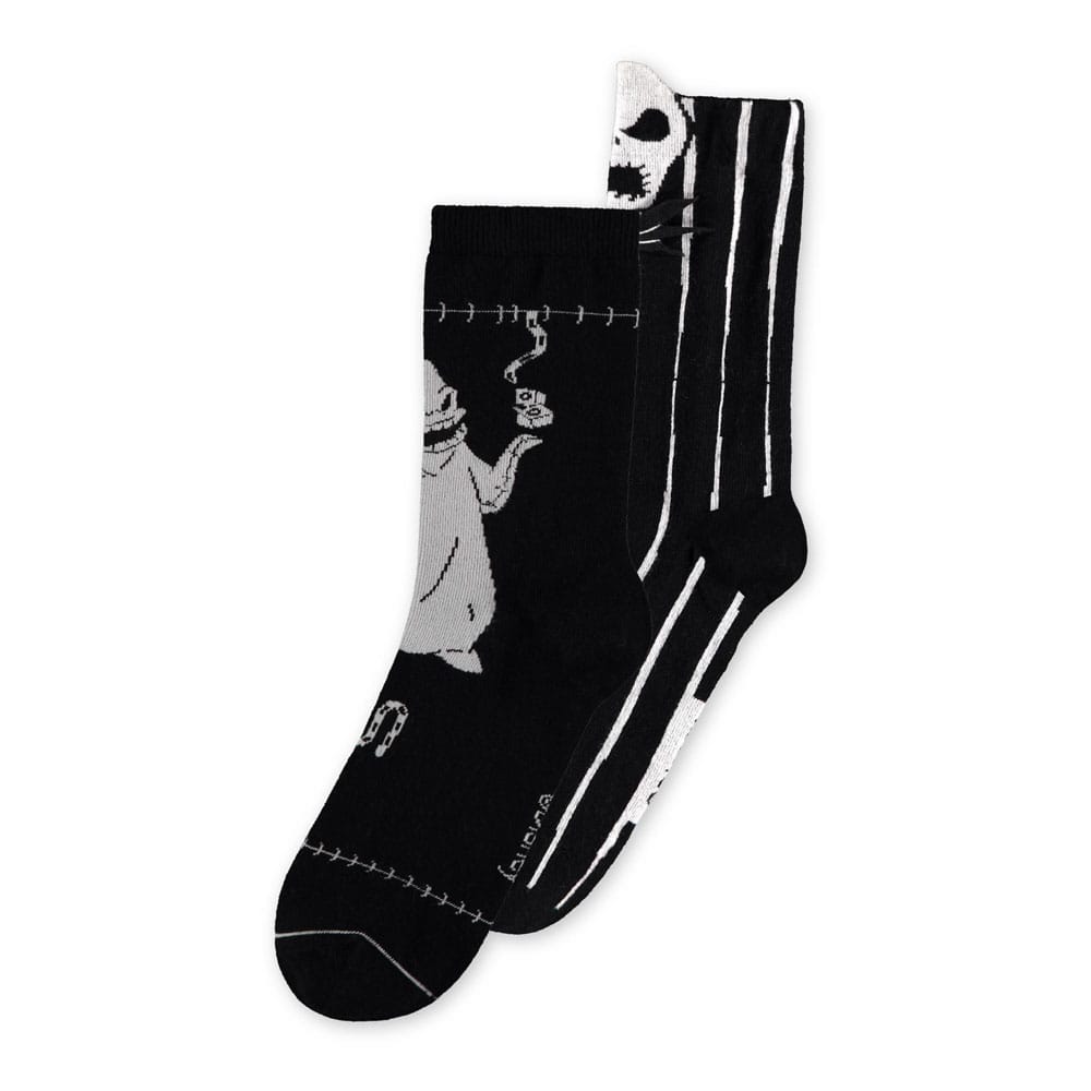 Pesadilla antes de Navidad Pack de 2 Pares de Calcetines 35-38