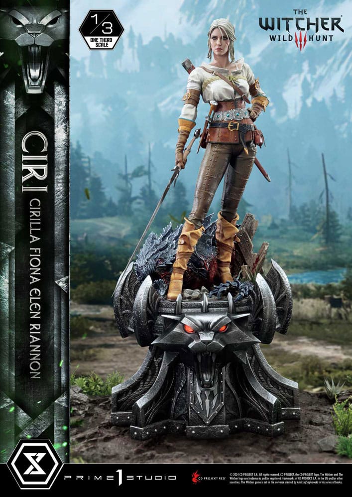 The Witcher 3: Wild Hunt Museum Masterline Estatua 1/3 Wild Hunt Ciri Fiona Elen Riannon 81 cm Frikytopia