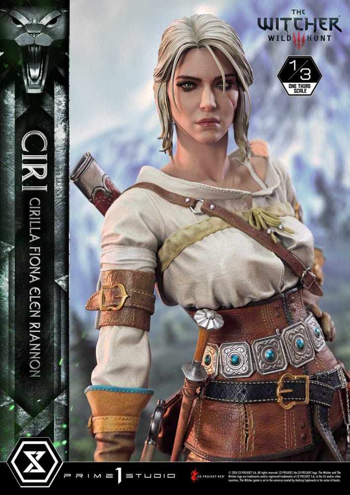 The Witcher 3: Wild Hunt Museum Masterline Estatua 1/3 Wild Hunt Ciri Fiona Elen Riannon 81 cm