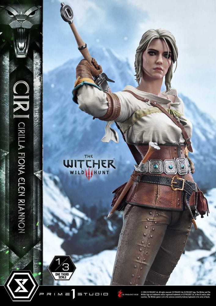 The Witcher 3: Wild Hunt Museum Masterline Estatua 1/3 Wild Hunt Ciri Fiona Elen Riannon 81 cm