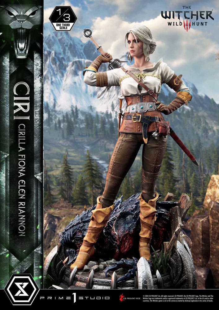 The Witcher 3: Wild Hunt Museum Masterline Estatua 1/3 Wild Hunt Ciri Fiona Elen Riannon 81 cm