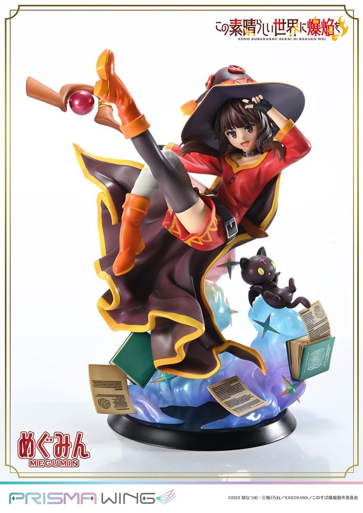 Konusuba - An Explosion on This Wonderful World! Estatua PVC 1/7 Prisma Wing Megumin 23 cm Frikytopia
