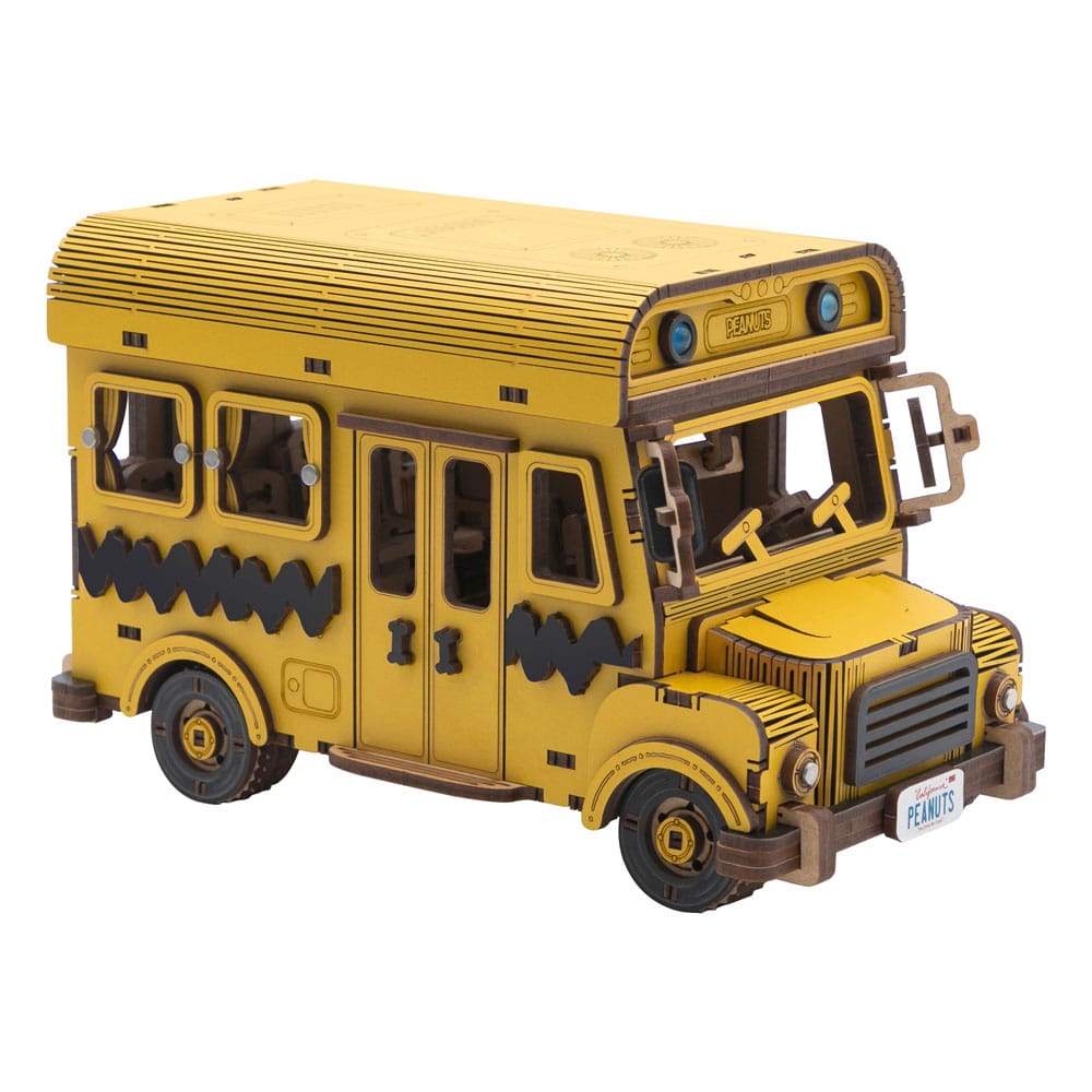 Peanuts Puremind Kit de Construcción School Bus Frikytopia