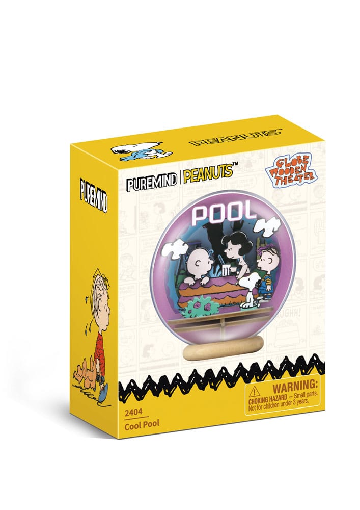Peanuts Puremind Maqueta Wooden Theater Globe Cool Pool
