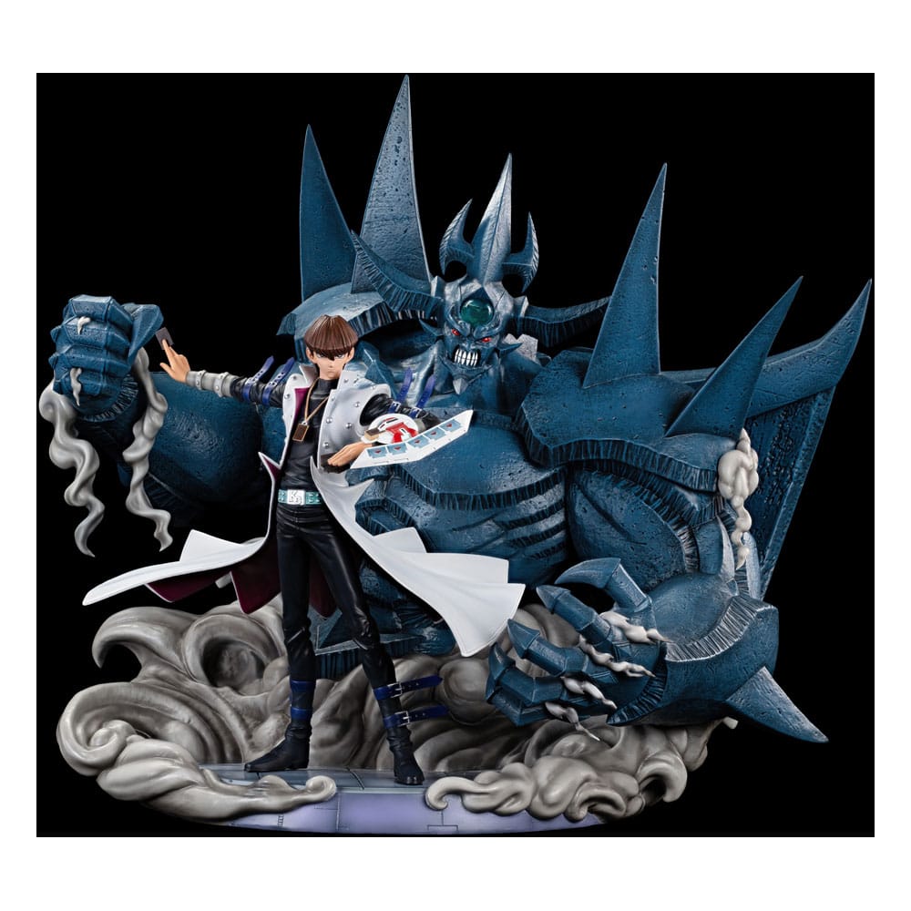 Yu-Gi-Oh! Estatua Seto Kaiba & Obelisk the Tormentor 50 cm Frikytopia