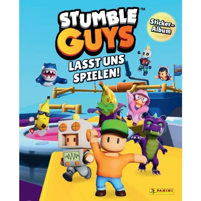 Stumble Guys: Let's play! Sticker Collection Álbum para Cromos *Edición Alemán* Frikytopia