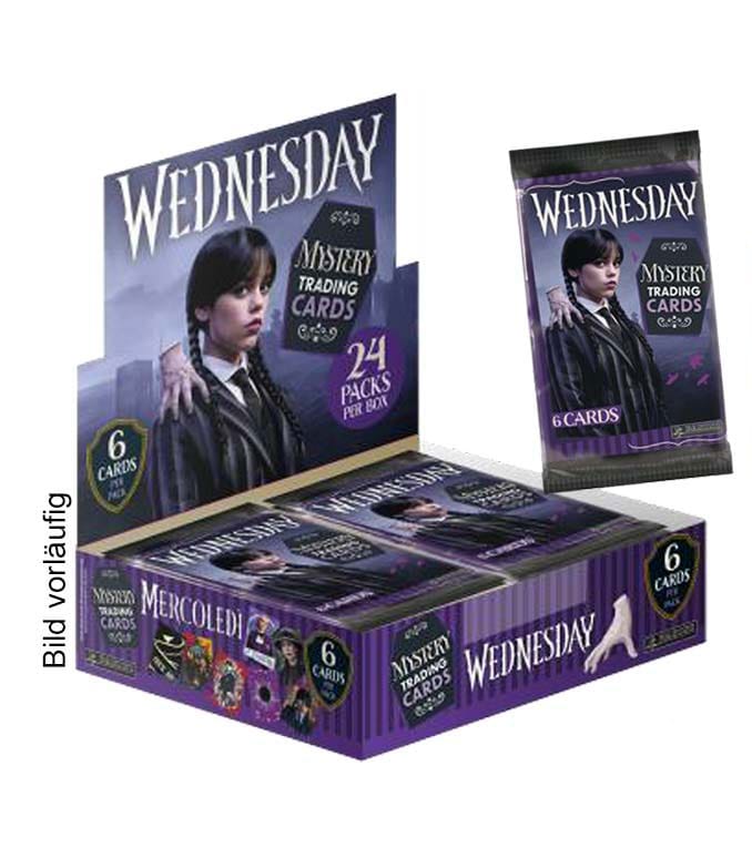 Miércoles Trading Cards Flow Pack Box (24)