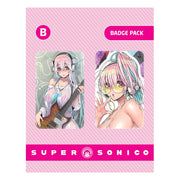 Super Sonico Pack de Chapas Set B