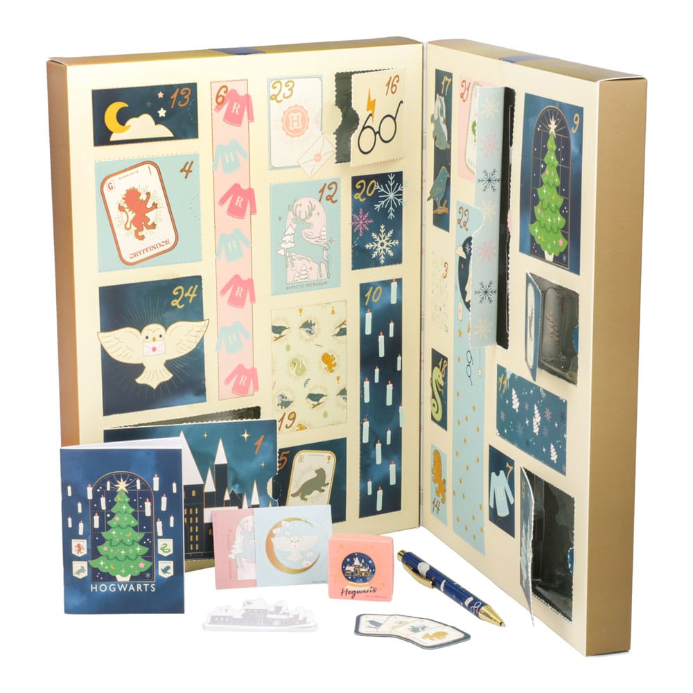 Harry Potter Calendario de Adviento Papelería 24 Day Hogwarts