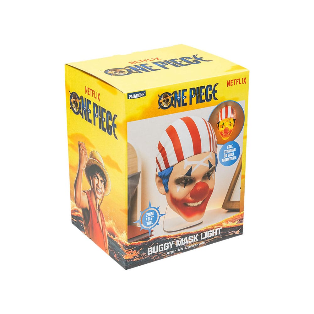One Piece Lámpara 3D LED Buggy Mask