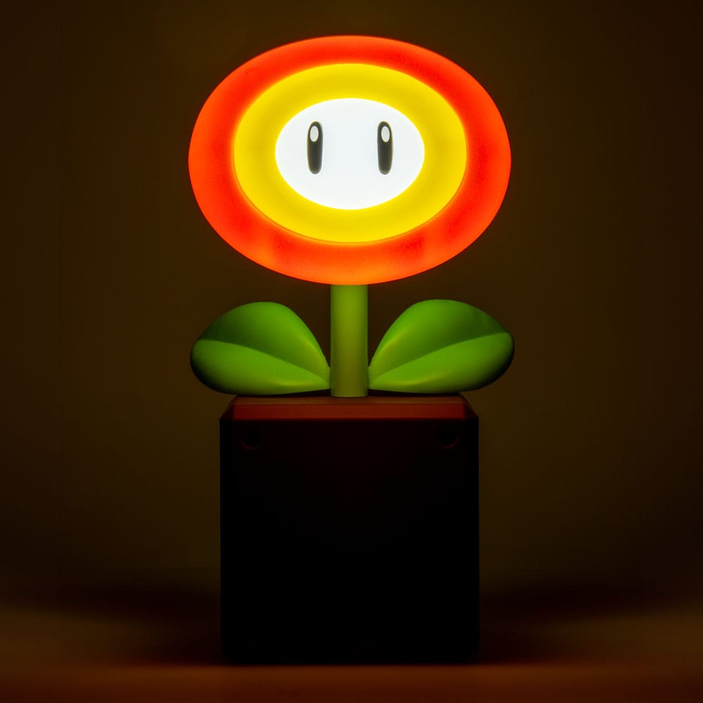 Super Mario Lámpara Fire Flower