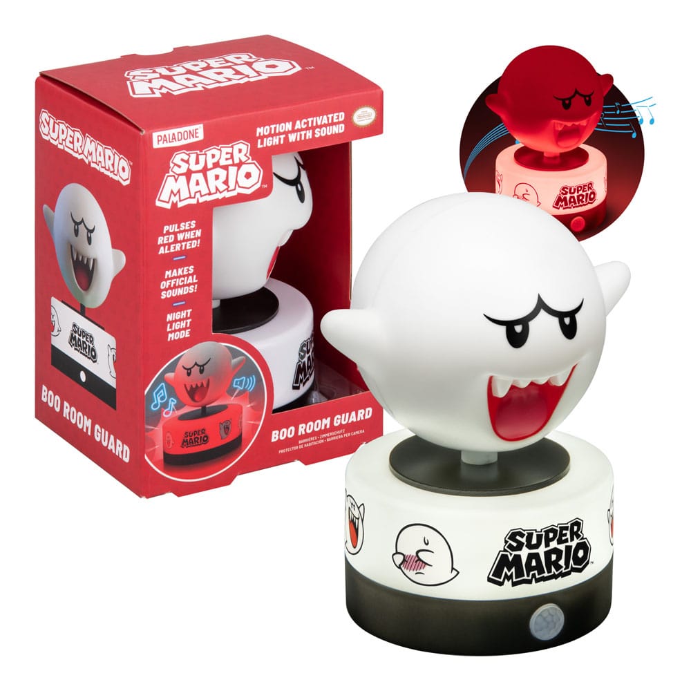 Super Mario Lámpara con sonido Boo