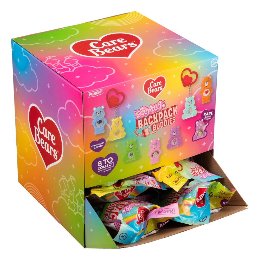 Care Bears Colgantes para maletas Mystery Bags Scented Exspositor (24) Frikytopia