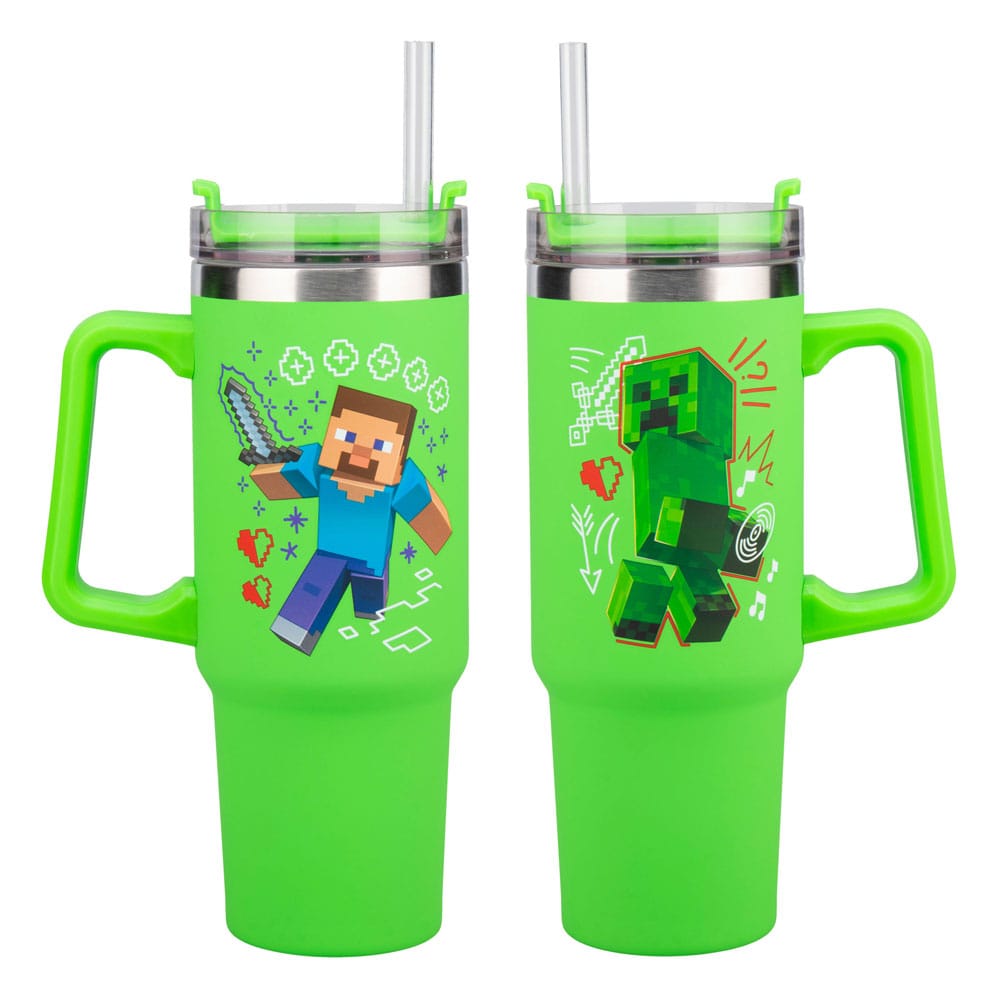 Minecraft Vaso Tumbler Green Frikytopia