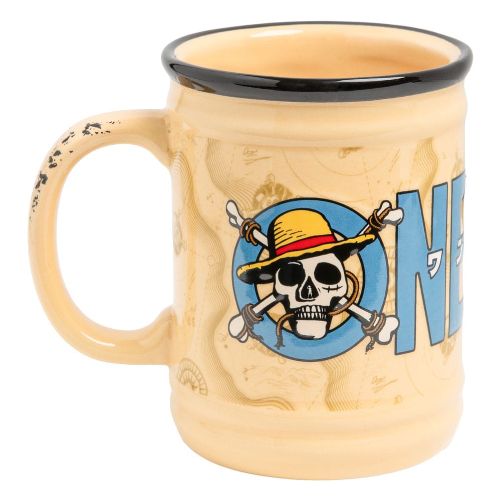 One Piece Taza Shaped Jolly Roger Frikytopia