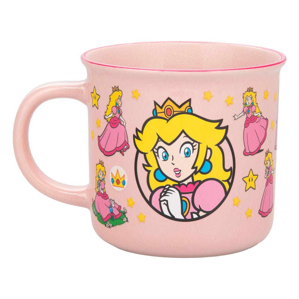 Super Mario Taza sensitiva al calor Princess Peach