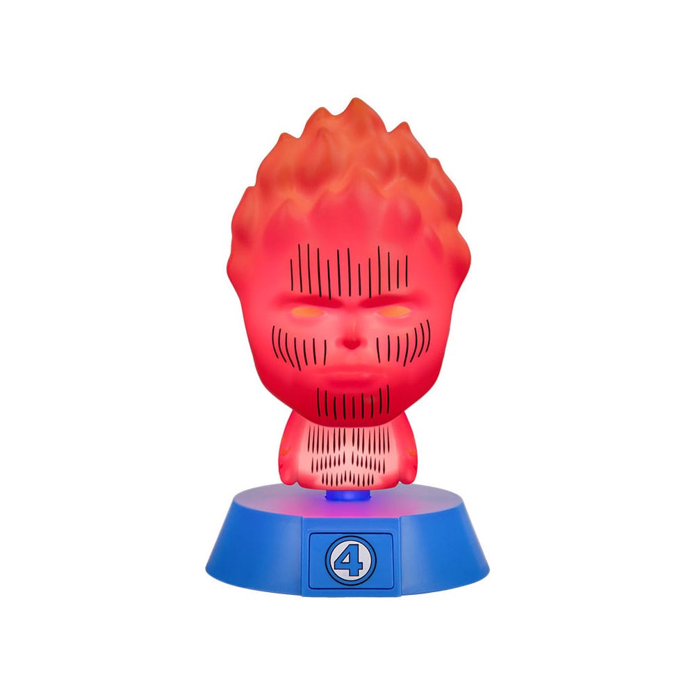 Fantastic Four Lámpara Icons Human Torch 11 cm Frikytopia