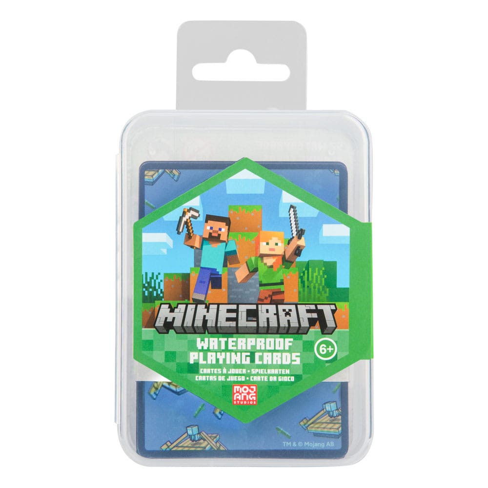 Minecraft Baraja de Naipes Waterproof Frikytopia
