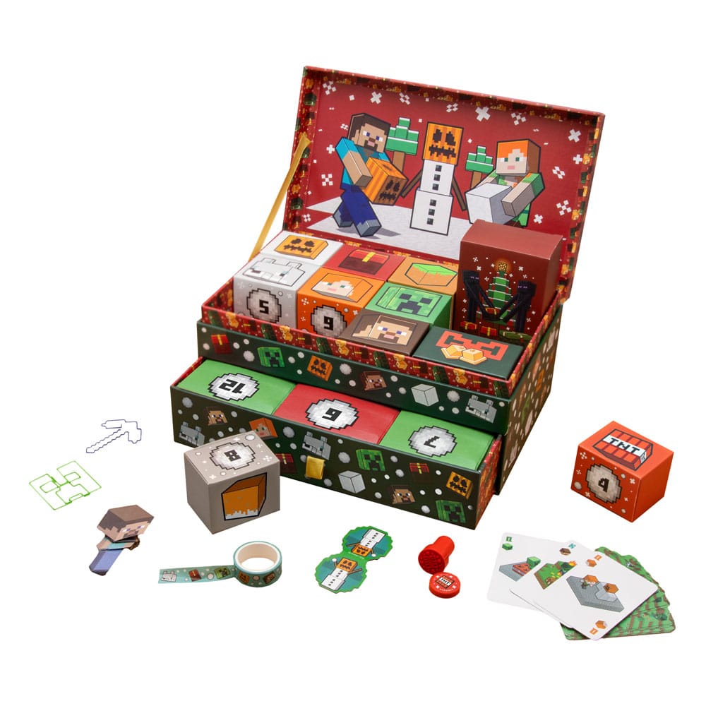 Minecraft Calendario de Adviento Keepsake Box Frikytopia
