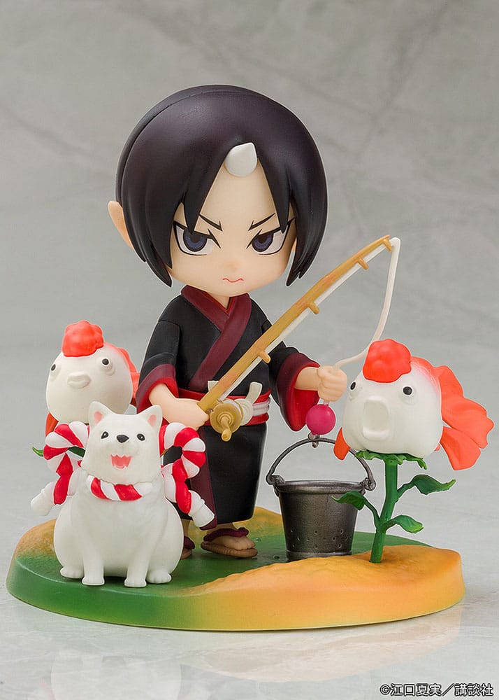 Hozuki no Reitetsu Estatua PVC Hakotoniwa Hozuki & Shiro 11 cm