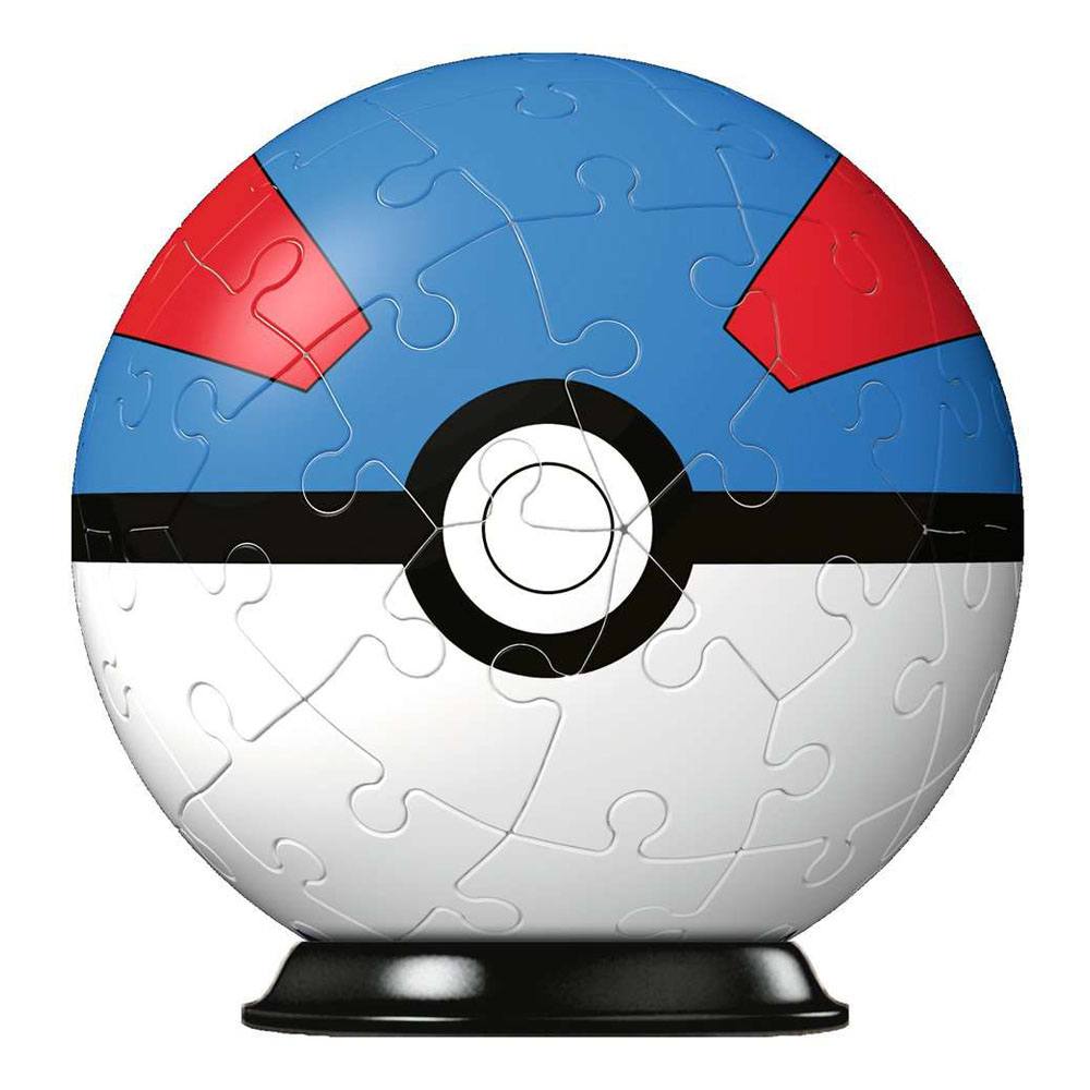 Pokémon Puzzle 3D Pokéballs: Super Ball (55 piezas)