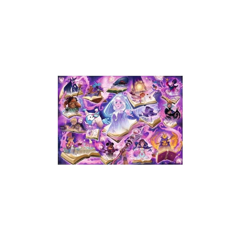 Disney Lorcana Puzzle Glimmers of the Realm: Amethyst (1000 piezas)