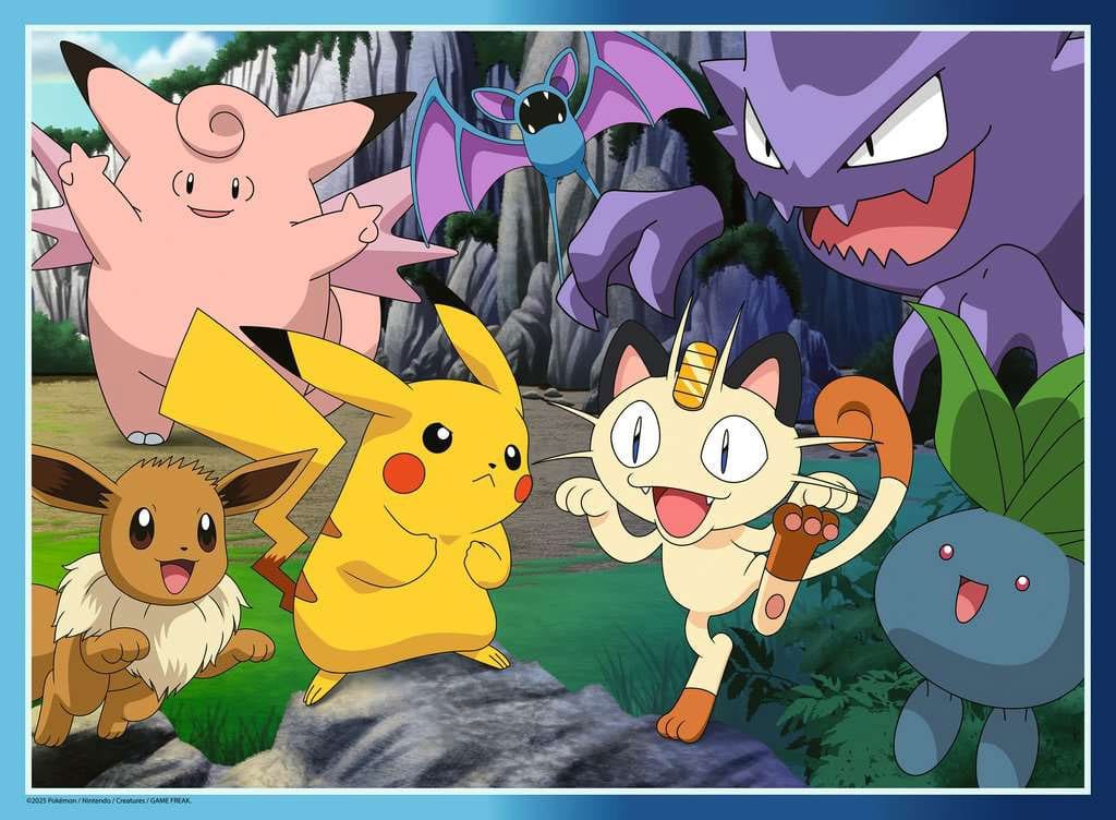 Pokémon Puzzle para niños XXL Gotta catch em all (300 piezas) Frikytopia