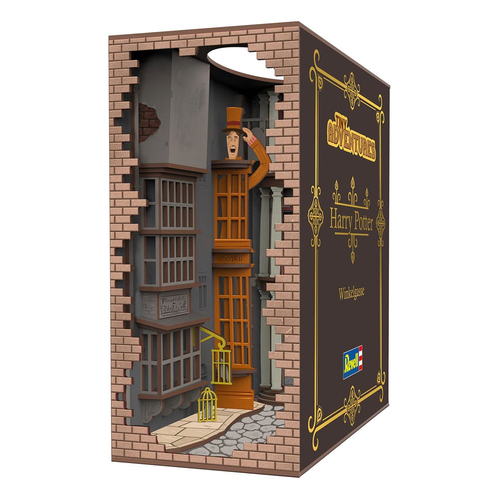 Harry Potter Maqueta Book Nook Tiny Adventures Callejón Diagon 23 cm Frikytopia