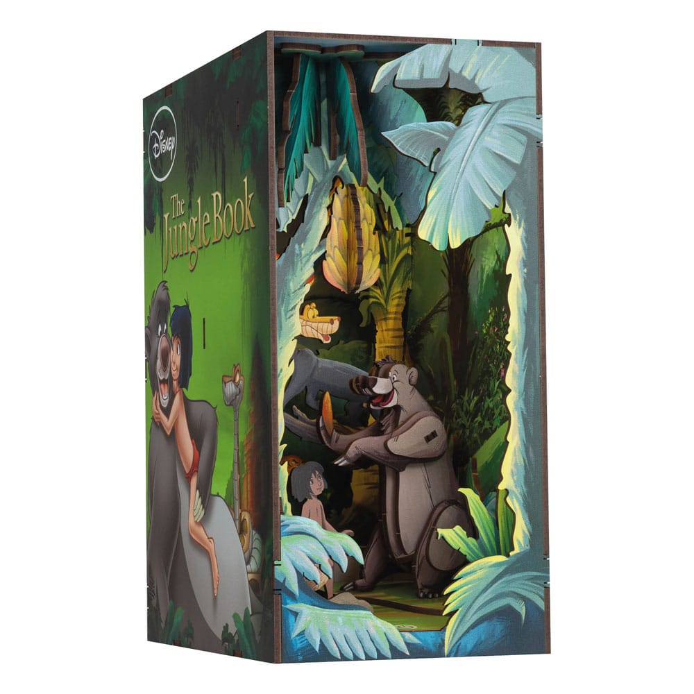 Disney Maqueta Book Nook Tiny Adventures El libro de la selva 23 cm Frikytopia