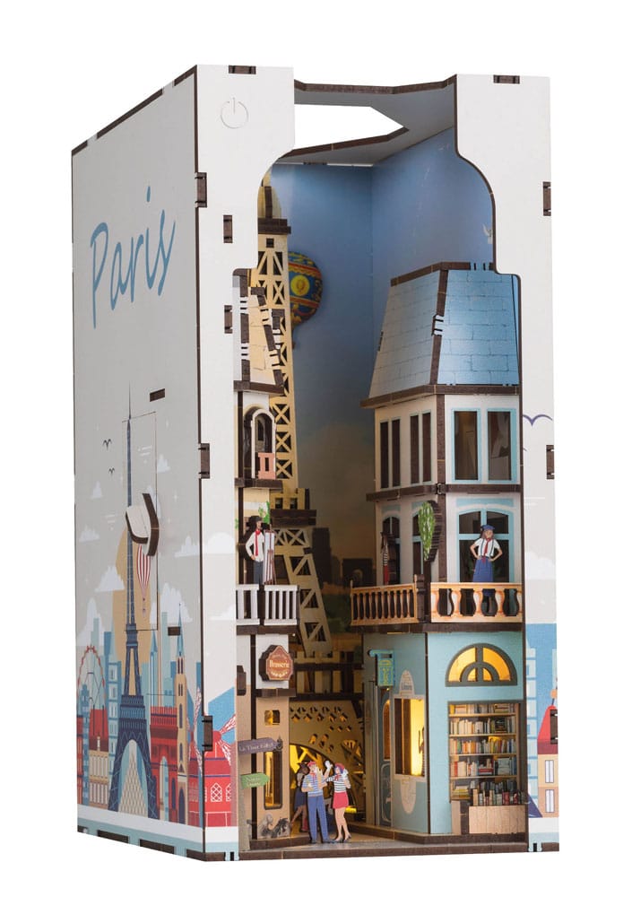 Paris Maqueta Book Nook Tiny Adventures 23 cm