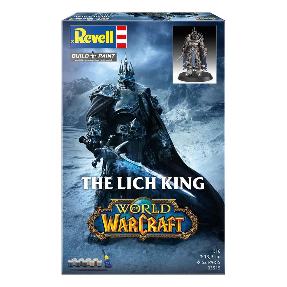 World of Warcraft Kit completo de Maqueta 1/16 The Lich King 13 cm Frikytopia