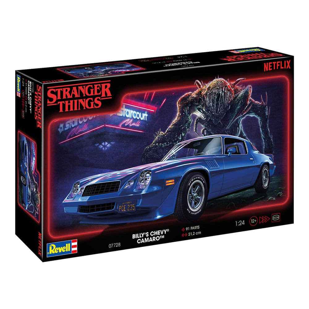 Stranger Things Maqueta 1/25 Chevy Camaro Z/28 19 cm