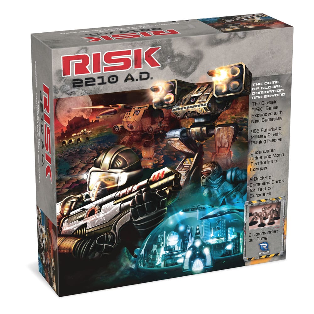 Avalon Hill juego de mesa Risk 2210 A.D. *Edición Inglés* Frikytopia