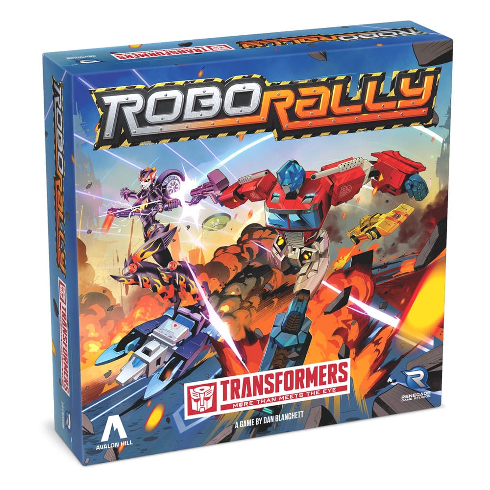 Avalon Hill juego de mesa Robo Rally Transformers *Edición Inglés*