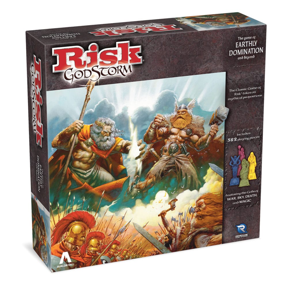 Avalon Hill juego de mesa Risk Godstorm *Edición Inglés* Frikytopia