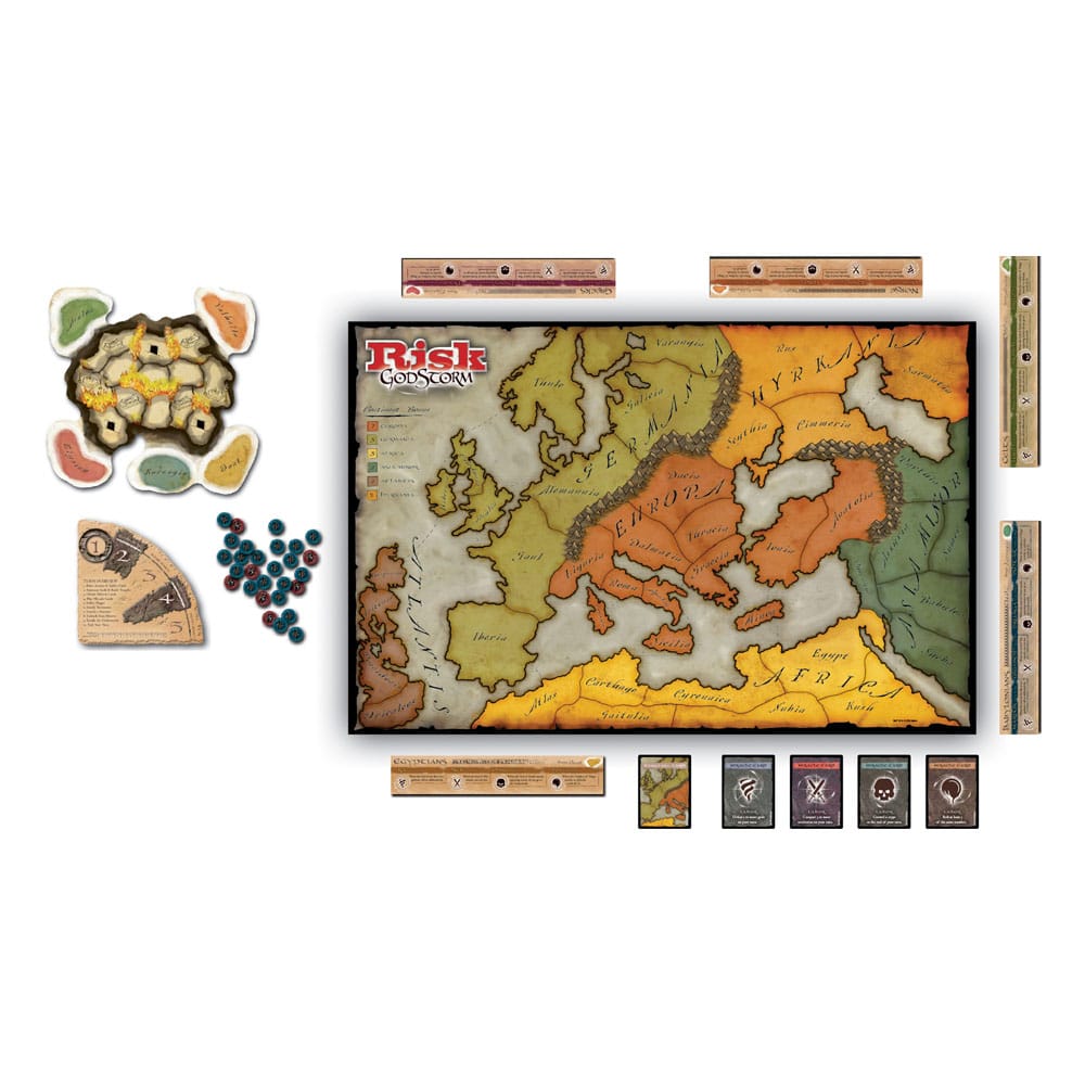Avalon Hill juego de mesa Risk Godstorm *Edición Inglés*