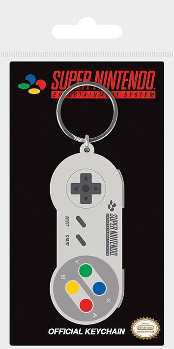 Nintendo Llavero caucho SNES Controller 6 cm