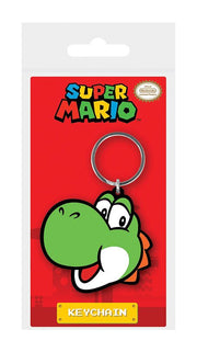 Super Mario Llavero caucho Yoshi 6 cm