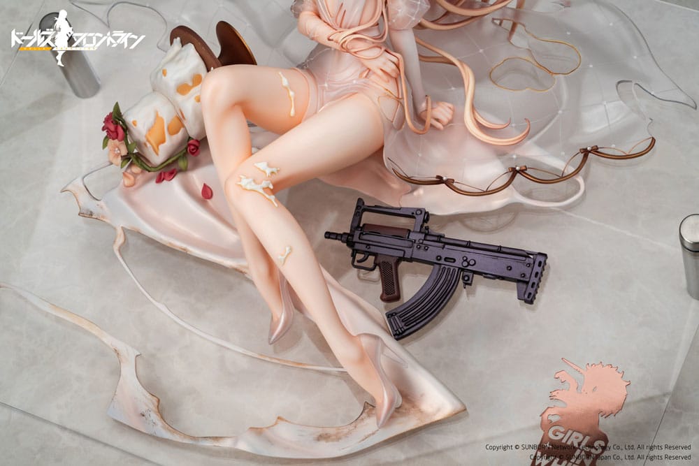 Girls Frontline Estatua 1/7 OTs-14 Divinely-Favoured Beauty Heavy Damage Ver. 14 cm