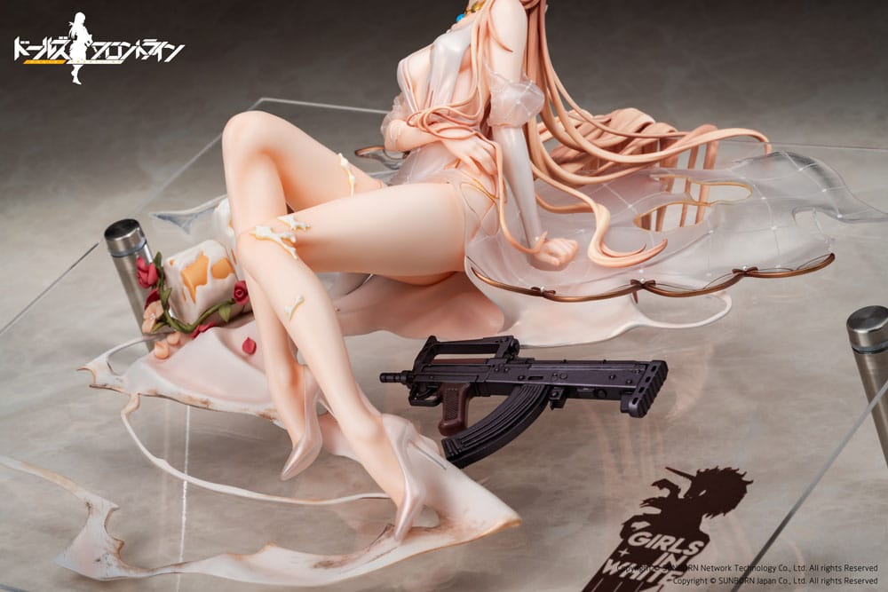 Girls Frontline Estatua 1/7 OTs-14 Divinely-Favoured Beauty Heavy Damage Ver. 14 cm