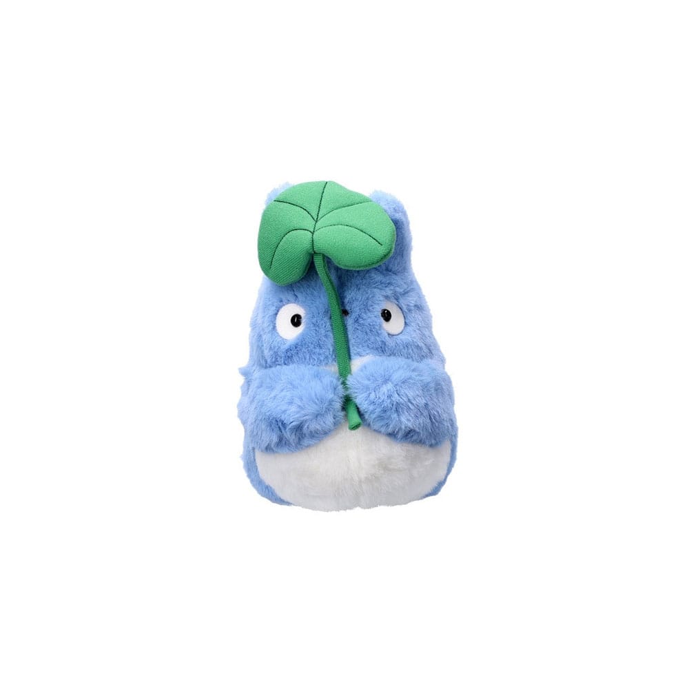 Mi vecino Totoro Nakayoshi Figura de peluche Medium Totoro with leaf 20 cm Frikytopia